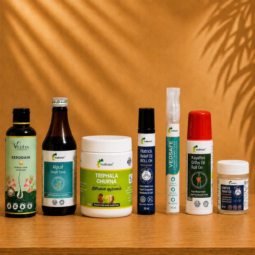 Vedrelief Family Wellness Combo