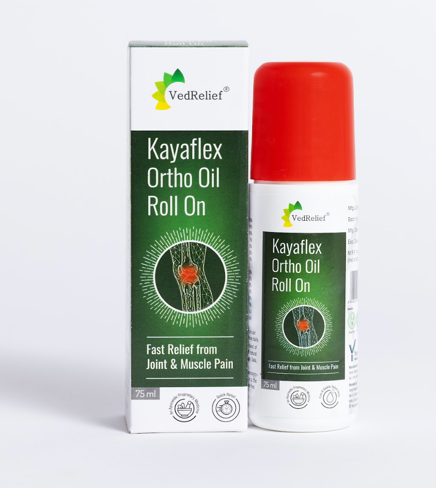 KAYA FLEX ROLL-ON. Relieves joint pain naturally with Ayurvedic herbs.