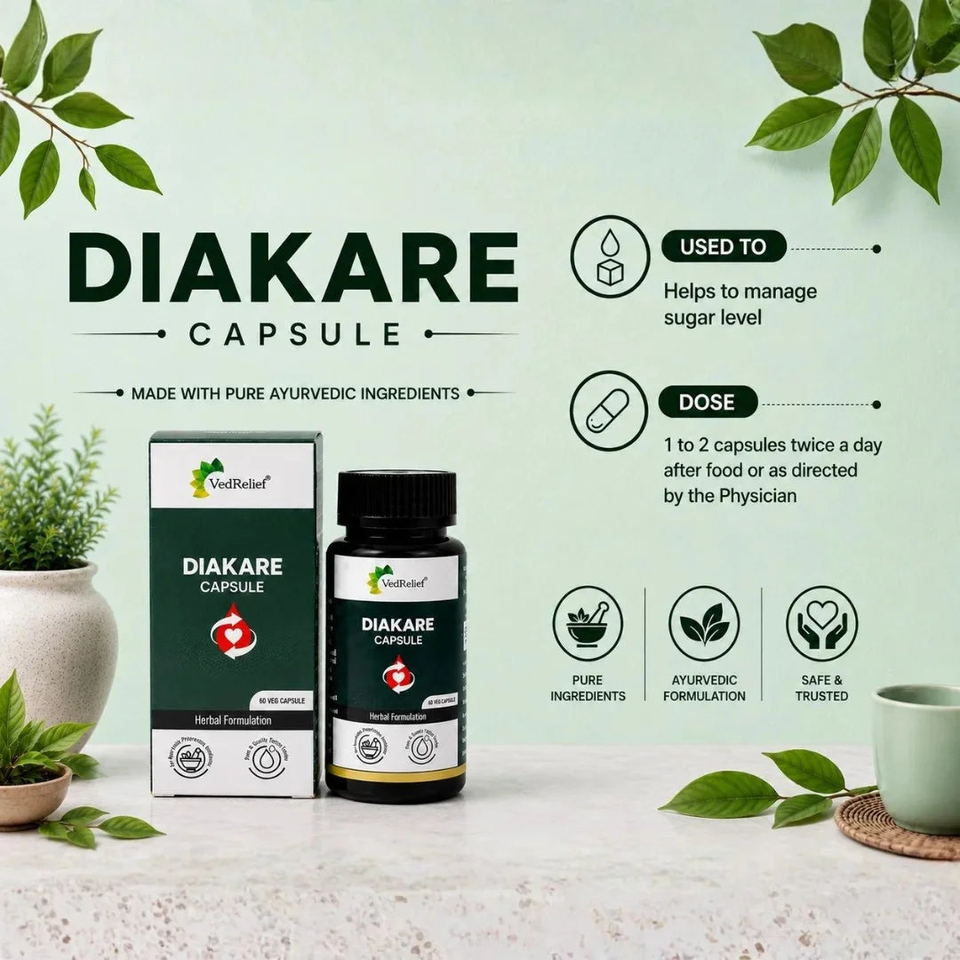 VedRelief Diakare Capsules