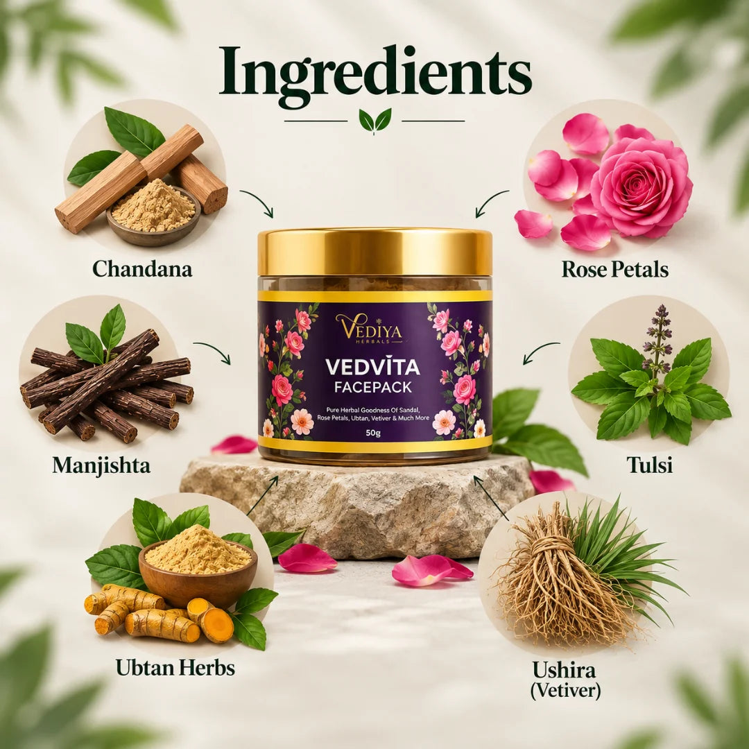 Vediya Vedvita Face Pack (50g)