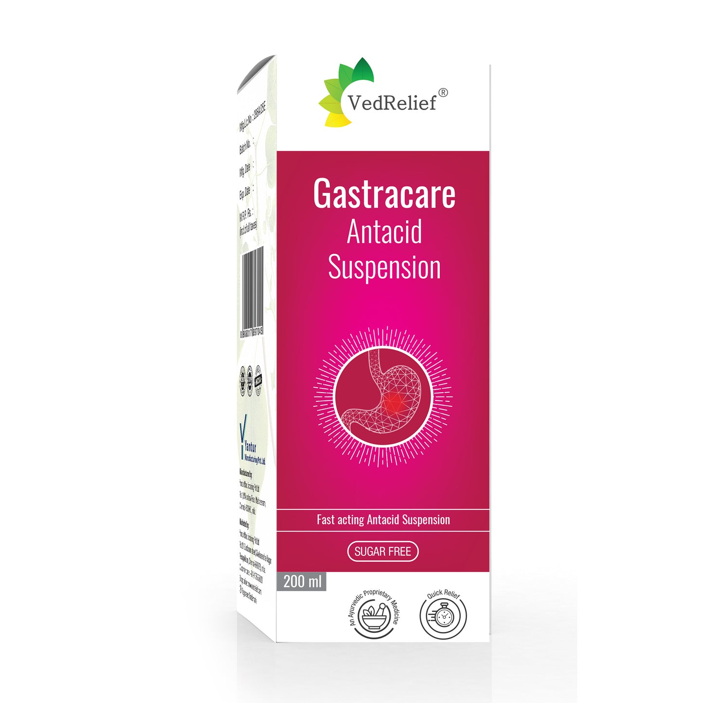 GASTRACARE ANTACID SUSPENSION
