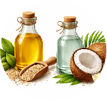 Tila Taila & Narikela Taila (Sesame & Coconut Oil)
