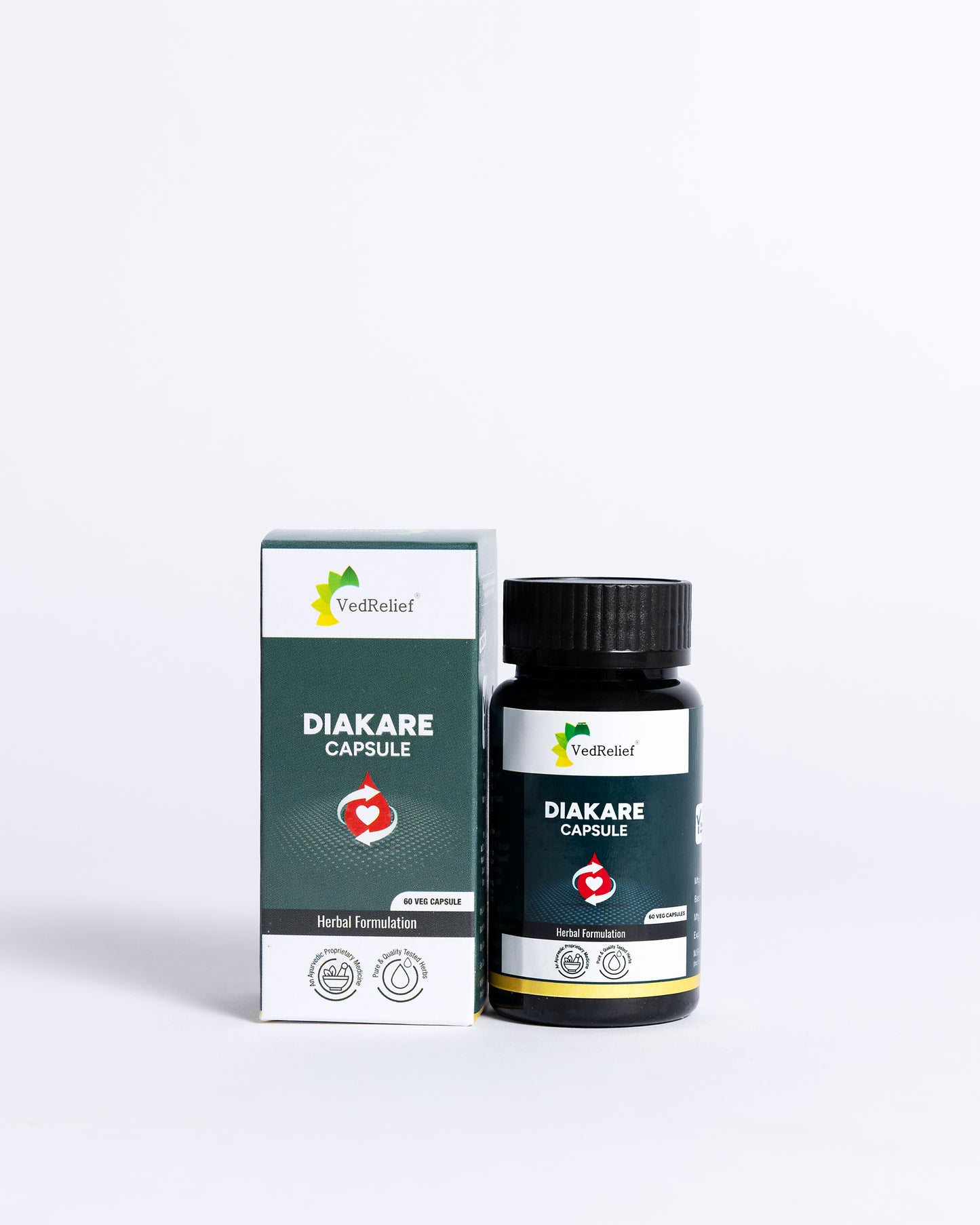 VEDRELIEF DIAKARE CAPSULES.
